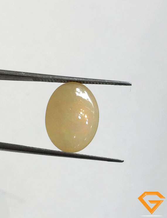 5.04 ct Natural Certified Ethiopian Fire Opal