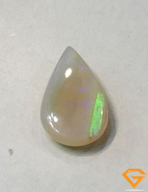 6.31 ct Natural Certified Fire Opal