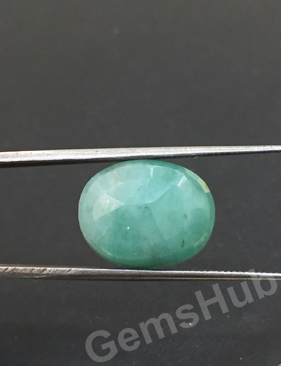 10.05 ct/11.25 rattii Natural Certified  Panna (Emerald)