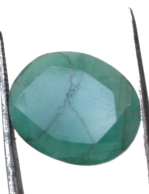 10.11 ct/11.25 ratti Natural Certified Panna (Emerald)