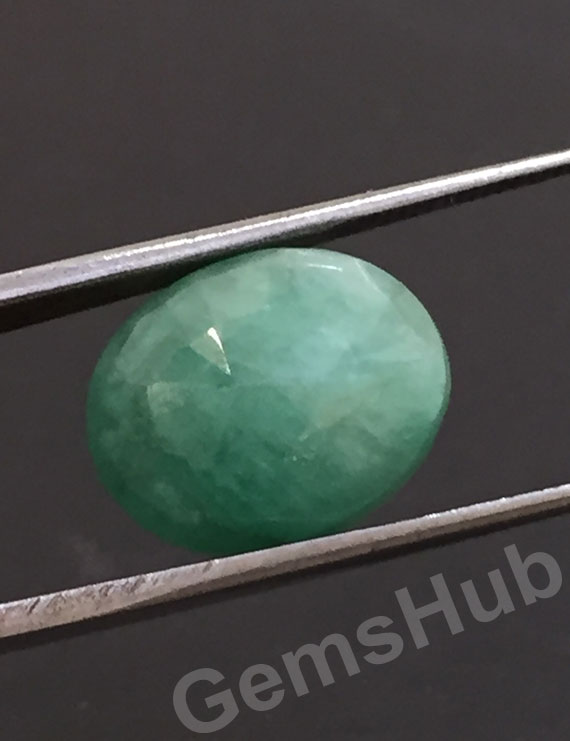 10.28 ct/11.50 rattii Natural Certified  Panna (Emerald)