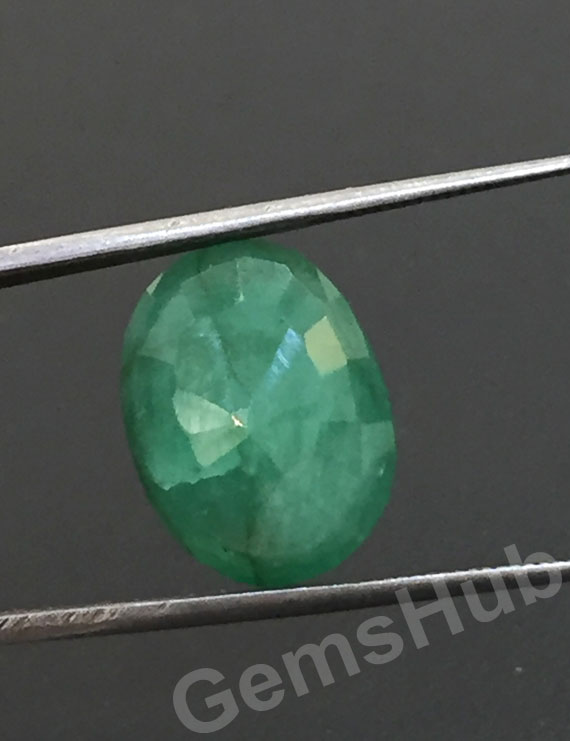 10.37 ct/11.50 ratti Natural Certified Panna (Emerald)