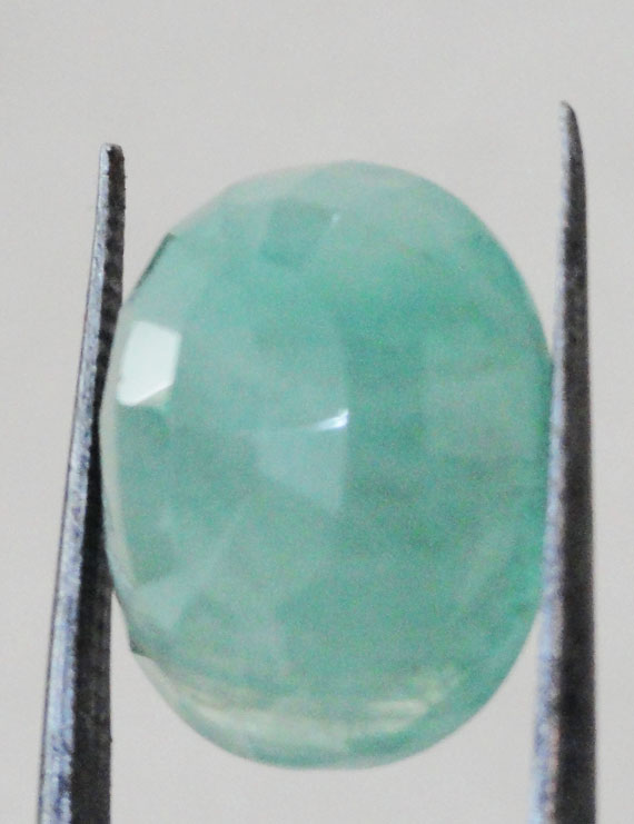 10.75 ct/11.95 ratti Natural Certified Zambian Panna (Emerald)