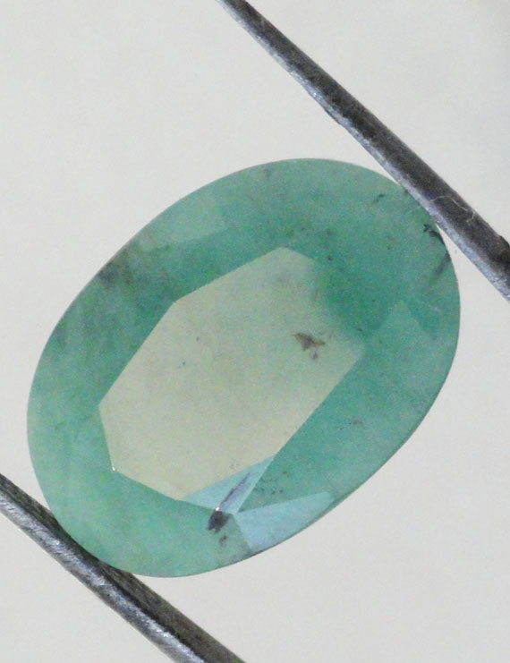 11.03 ct/12.25 ratti Natural Certified Panna (Emerald)