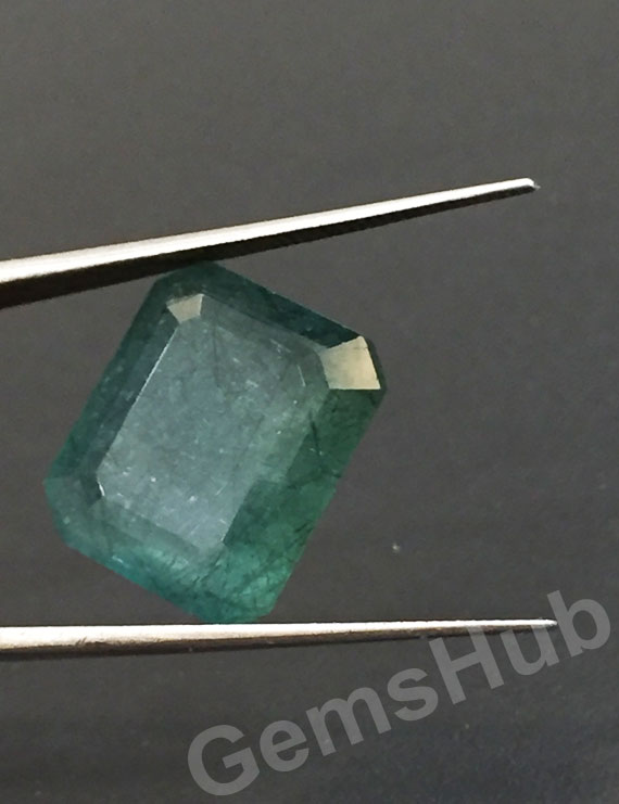 15.40 ct/17.25 ratti Natural Certified Zambian Panna (Emerald)