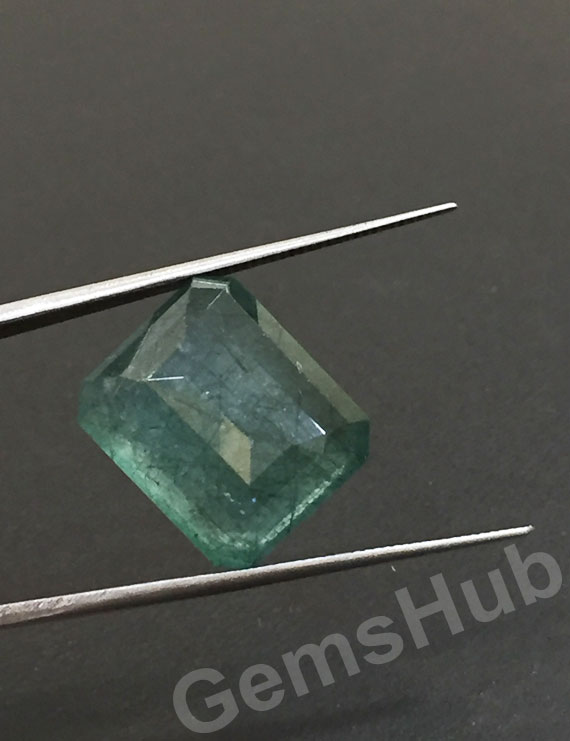 15.40 ct/17.25 ratti Natural Certified Zambian Panna (Emerald)
