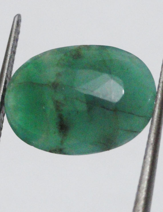 3.81 ct/4.25 ratti Natural Certified Zambian Panna (Emerald)