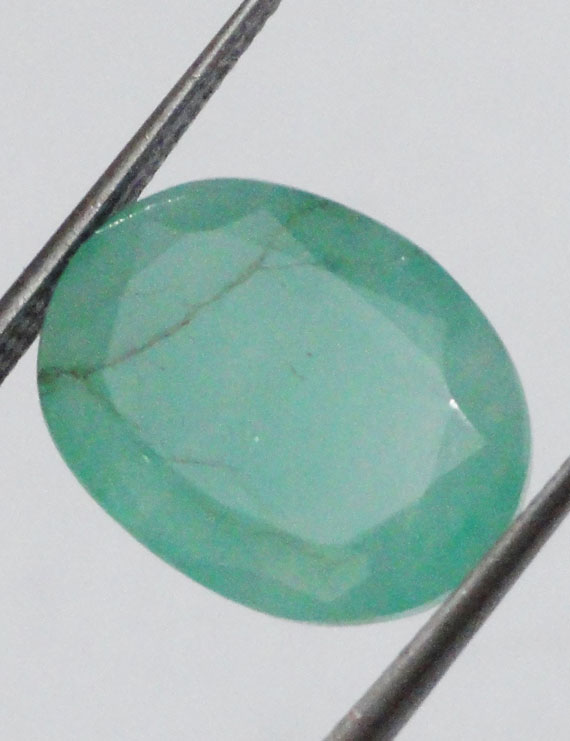6.22 ct/6.92 ratti Natural Certified Zambian Panna (Emerald)
