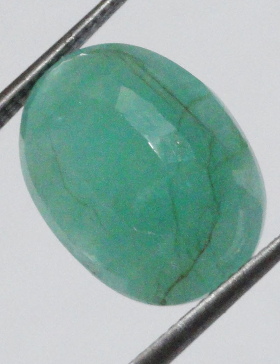 6.22 ct/6.92 ratti Natural Certified Zambian Panna (Emerald)