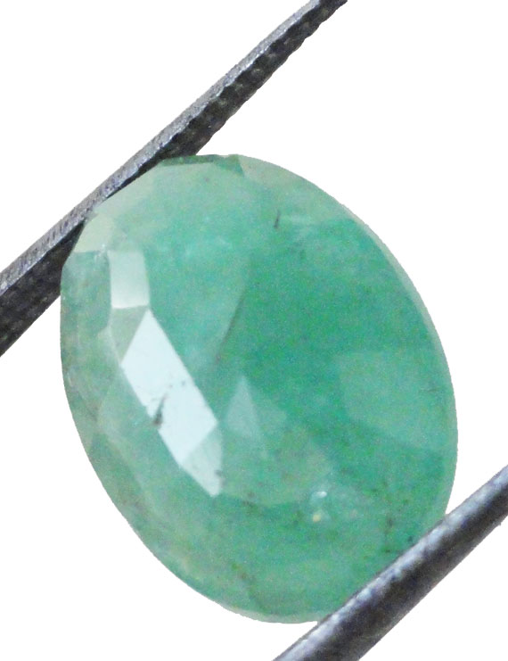 6.28 ct/7.00 ratti Natural Certified  Zambian Panna (Emerald)