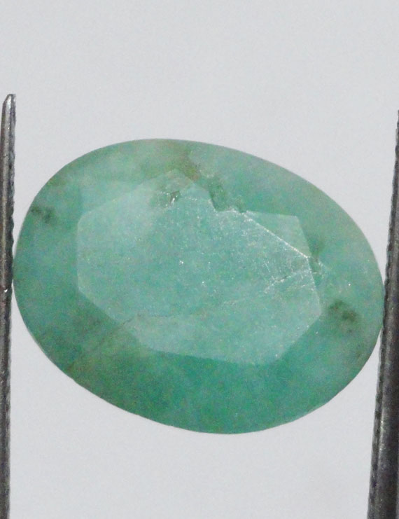 6.61 ct/7.25 ratti Natural Certified  Panna (Emerald)