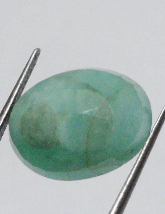 6.61 ct/7.25 ratti Natural Certified  Panna (Emerald)