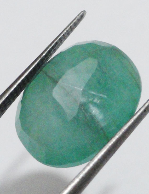 7.64 ct/8.50 ratti Natural Certified Zambian Panna (Emerald)