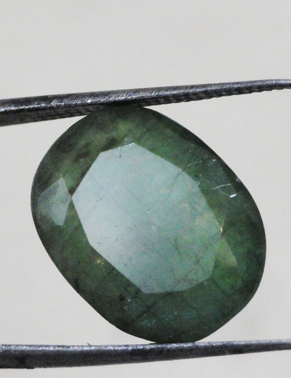 8.54 ct/9.50 ratti Natural Certified Zambian Panna (Emerald)