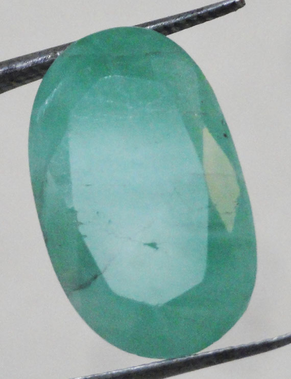 8.63 ct/9.60 ratti Natural Certified Zambian Panna (Emerald)