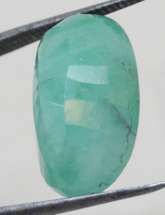 8.63 ct/9.60 ratti Natural Certified Zambian Panna (Emerald)
