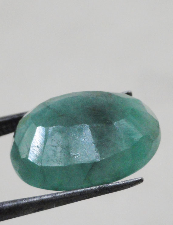 9.98 ct/11.10 ratti Natural Certified Zambian Panna (Emerald)