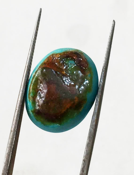 10.49 ct Natural Certified Firoza/Turquoise