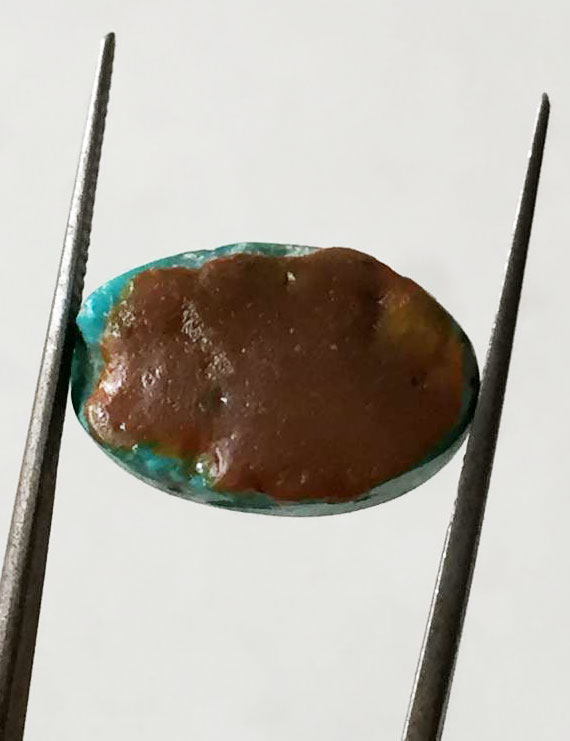 12.73 Ct Natural Firoza (Turquoise) | Certified Turquoise Gemstone