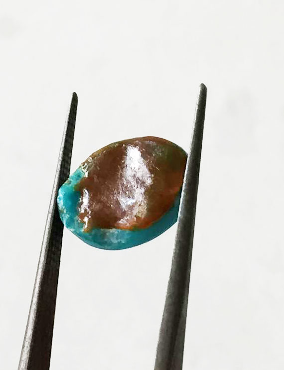 4.55 Ct Natural Firoza (Turquoise) | Certified Turquoise Gemstone