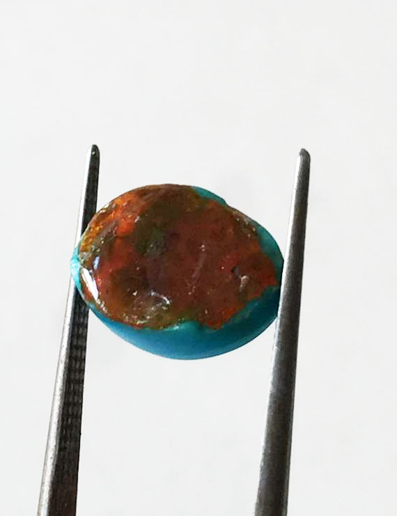 4.63 Ct Natural Firoza (Turquoise) | Certified Turquoise Gemstone