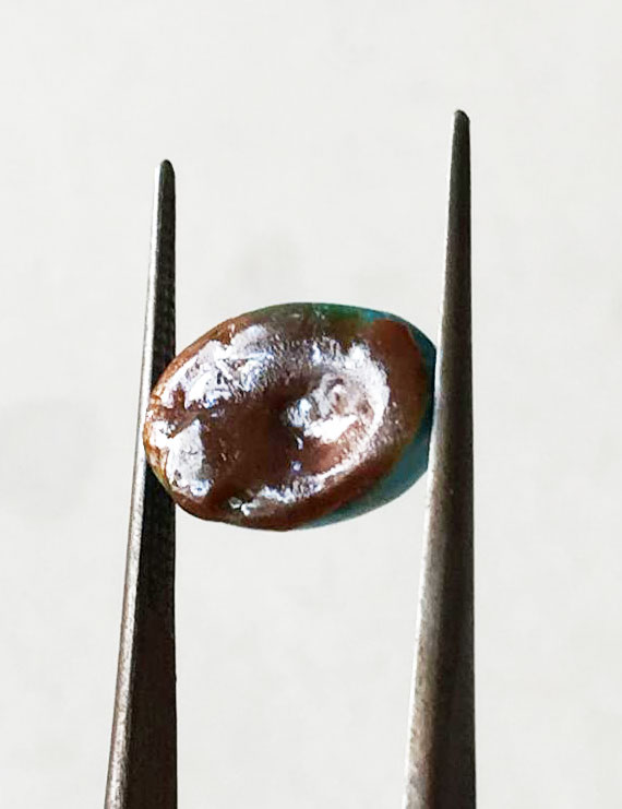 4.91 Ct Natural Firoza (Turquoise) | Certified Turquoise Gemstone