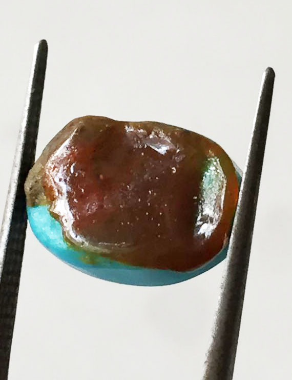 5.52 ct Natural Certified Firoza/Turquoise