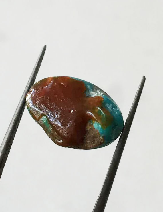 5.66 ct Natural Certified Firoza/Turquoise