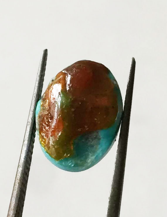 5.72 ct Natural Certified Firoza/Turquoise