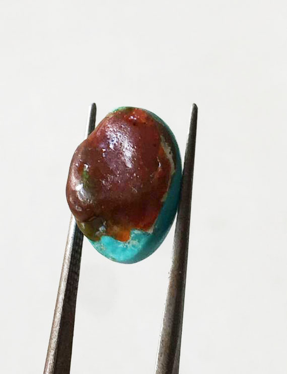 6.94 Ct Natural Firoza (Turquoise) | Certified Turquoise Gemstone