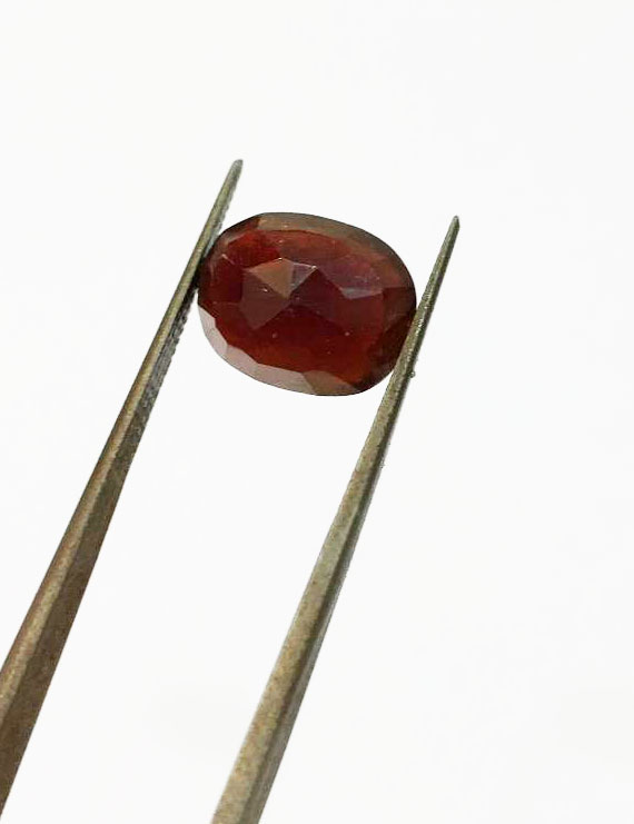 6.00 ratti (5.42 ct) Natural Hessonite Gomed Certified