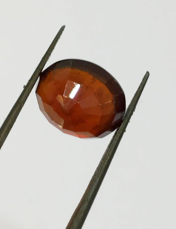 6.90 ratti (6.20 ct) Natural Hessonite Gomed Certified
