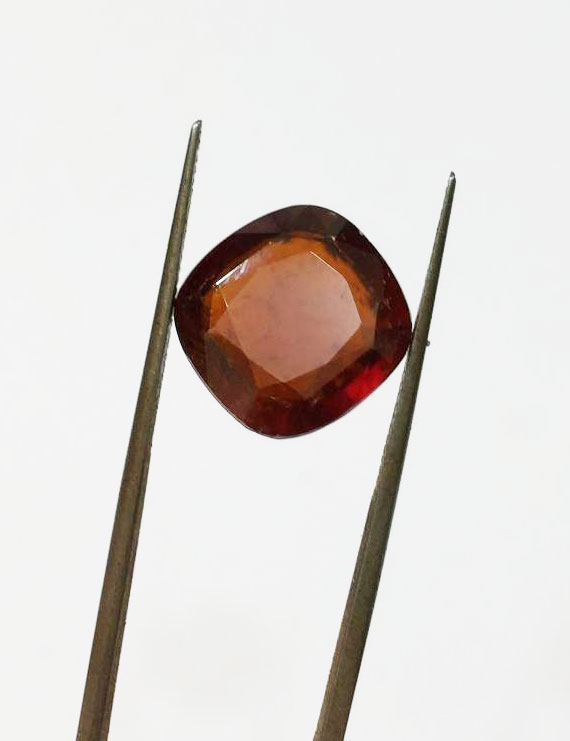 10.25 ratti (9.25 ct) Natural Hessonite Gomed Certified