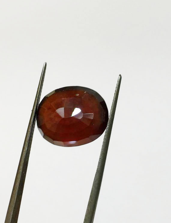 10.50 ratti (9.48 ct) Natural Hessonite Gomed Certified