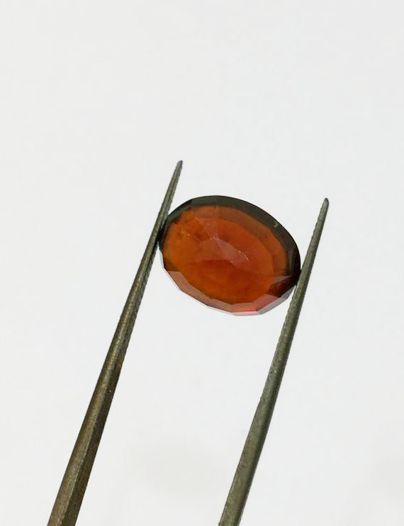 8.00 ratti (7.16 ct) Natural Hessonite Gomed Certified