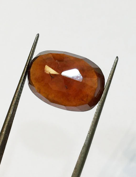 13.25 ratti (11.92 ct) Natural Hessonite Gomed Certified