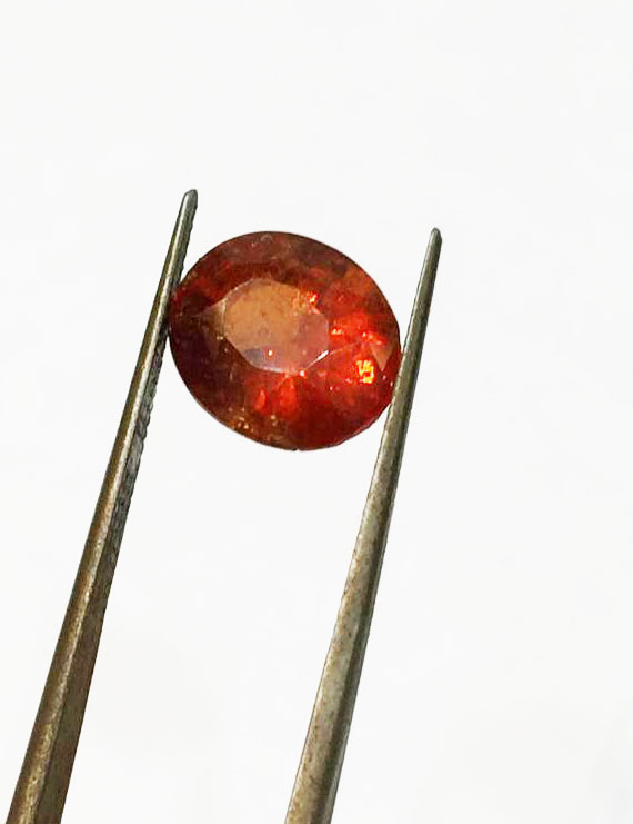5.25 ratti (4.75 ct) Natural Hessonite Ceylon Gomed Certified