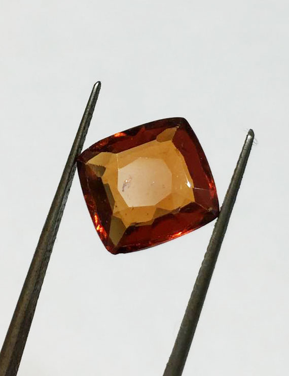 4.55 ratti (4.19 ct) Natural Hessonite Ceylon Gomed Certified