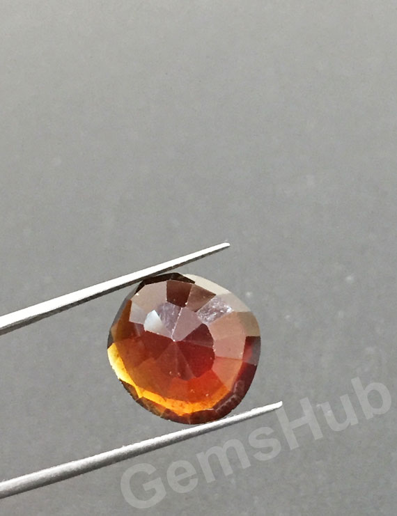 10.25 ratti (9.10 ct) Natural Hessonite Gomed Certified