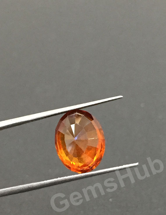 5.60 ratti (5.18 ct) Natural Hessonite Ceylon Gomed Certified