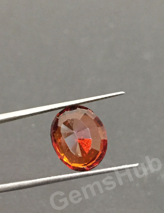 5.50 ratti (5.03 ct) Natural Hessonite Ceylon Gomed Certified