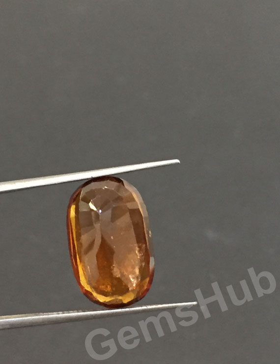 10.50 ratti (9.44 ct) Natural Hessonite Ceylon Gomed Certified