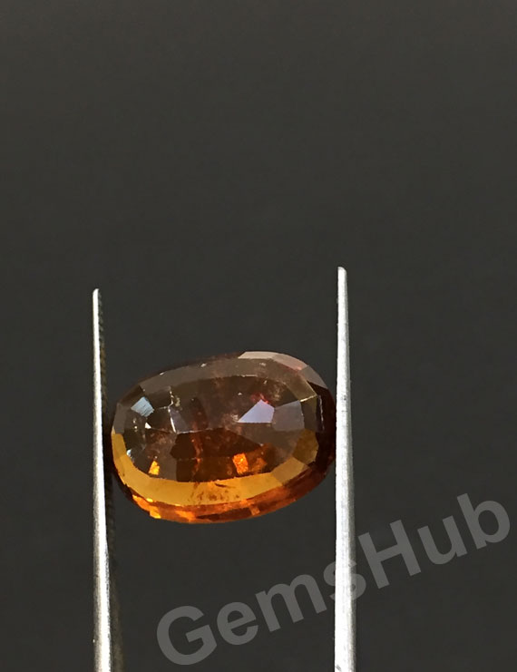 13.25 ratti (11.99 ct) Natural Hessonite Ceylon Gomed Certified