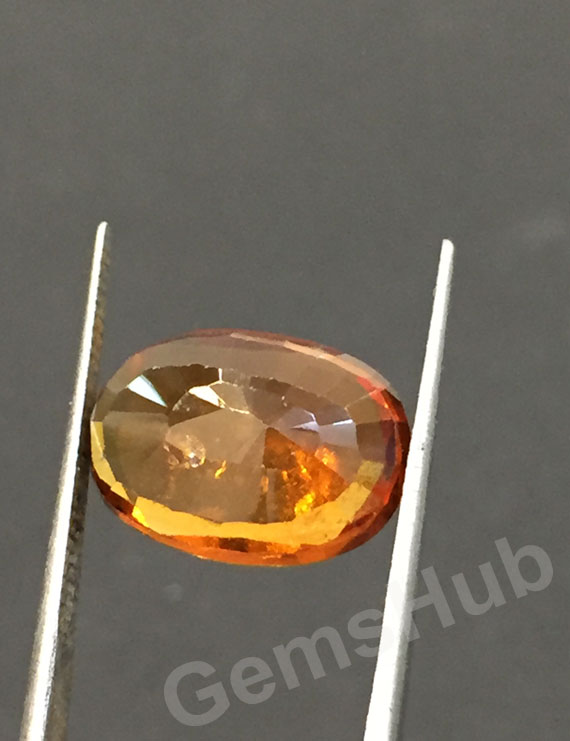8.90 ratti (8.00 ct) Natural Hessonite Ceylon Gomed Certified