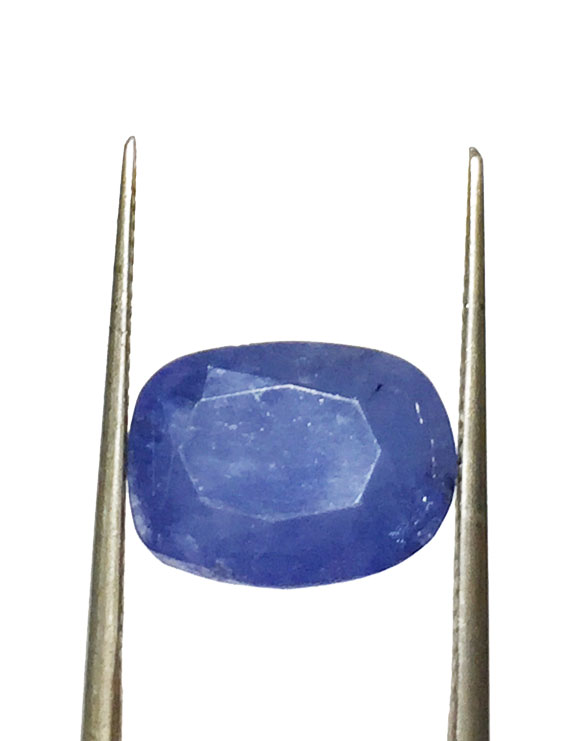 6.36 Ct/ 7.25  Ratti Natural Ceylon Blue Sapphire (Neelam) Gemstone