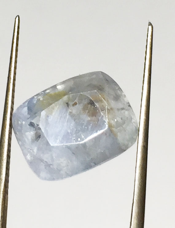 7.52 Ct/ 8.36  Ratti Natural Ceylon Blue Sapphire (Neelam) Gemstone
