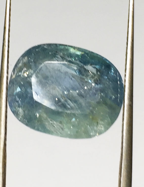 7.76 Ct/ 8.60  Ratti Natural Ceylon Blue Sapphire (Neelam) Gemstone