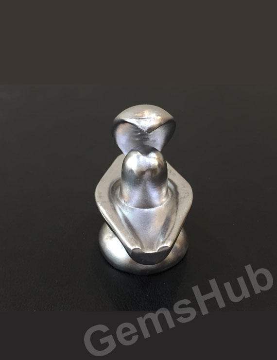 Parad (Mercury) Shivling With Snake Weight- 166.0 gm