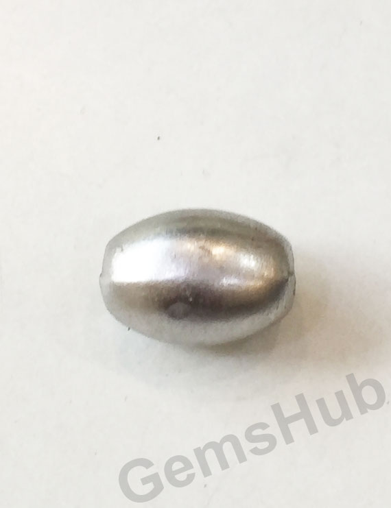 Lingam Shape Parad Gutika Pendent in thread Size- 11.7 mm
