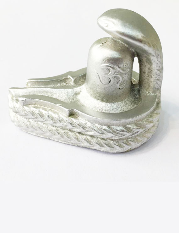 Parad (Mercury) Shivling With Snake Weight- 439.40 gm